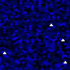 Dark BLUE vector pattern in square style. Abstract gradient illustration with colorful rectangles. Pattern for busines booklets, leaflets