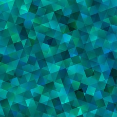 Light BLUE vector background with triangles, cubes.