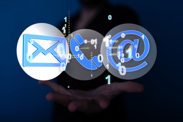 Mail Communication Connection message to mailing