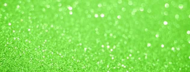 Fototapeta na wymiar spring green glitter abstract background