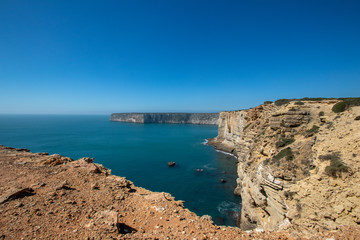 Sagres is at the extreme western tip of the Algarve  destination in southern Portugal