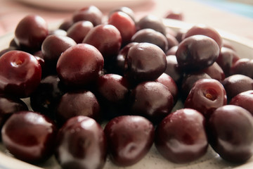 sweet spanish cherries very delicious