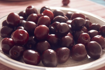 sweet spanish cherries very delicious