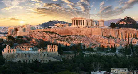 Poster Griechenland - Akropolis in Athen © TTstudio