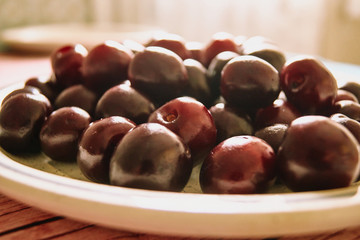 sweet spanish cherries very delicious