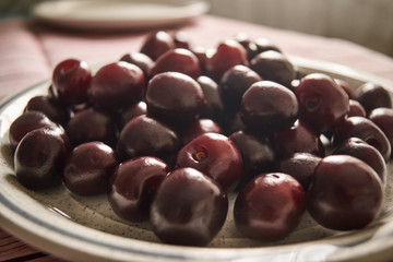 sweet spanish cherries very delicious