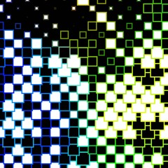 Fototapeta premium Light Blue, Green vector background with rectangles. Modern design with rectangles in abstract style. Pattern for commercials, ads.