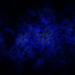 Dark BLUE vector layout with hexagonal shapes.