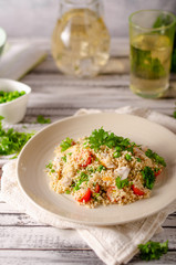 Couscous with chicken