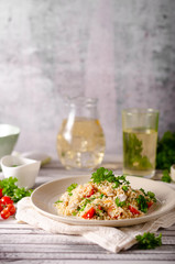 Couscous with chicken