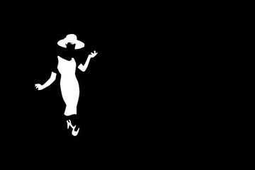 Women’s and men’s restroom icon sign,A man and a lady toilet silhouette. People icon llustration