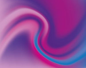 Dynamic background with undulating swirling pattern. Pink and purple. Vector illustration