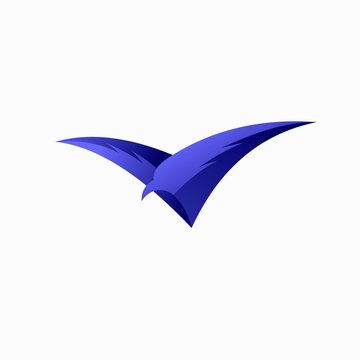 bird logo with a simple concept