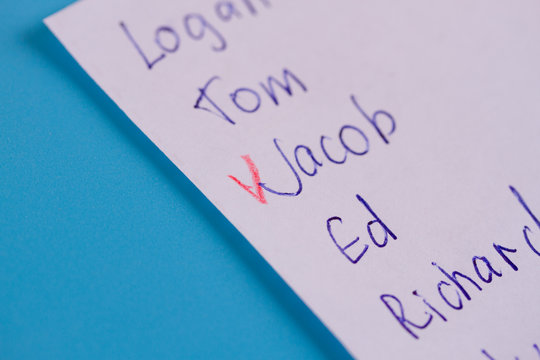 Choosing name for child
