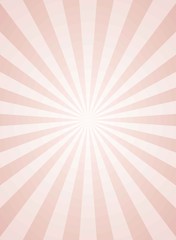 Sunlight vertical background. Pink color burst background. Vector illustration.