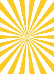 Sunlight vertical abstract background. Orange and white color burst background.