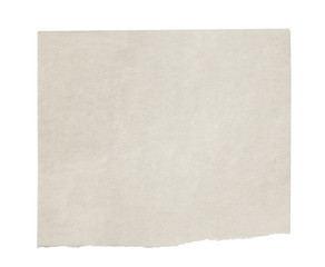 white paper ripped message torn