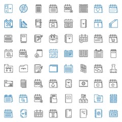 binder icons set