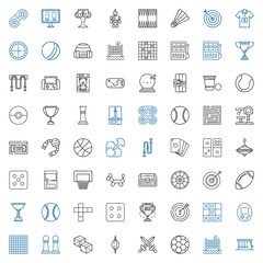 Fototapeta premium game icons set