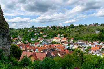 Fototapeta na wymiar view of old town in poland
