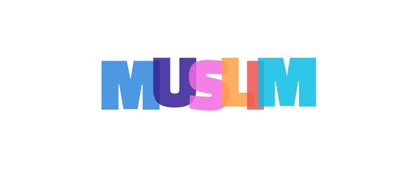 Muslim word concept