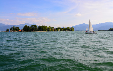 Fraueninsel Chiemsee Bayern Deutschland