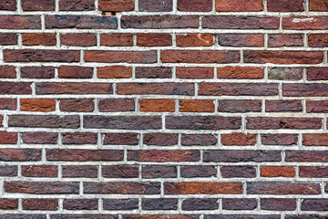 Red brick wall or masonryr, Stone block texture.