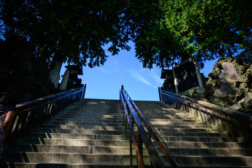 Treppe Temple Japan Narita