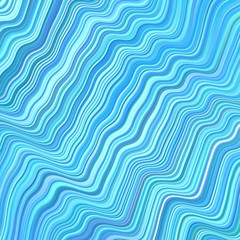 Fototapeta na wymiar Light BLUE vector background with curved lines.
