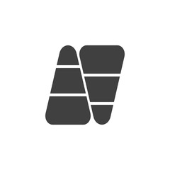 Fruit marmalade vector icon. filled flat sign for mobile concept and web design. Candied jelly glyph icon. Symbol, logo illustration. Vector graphics