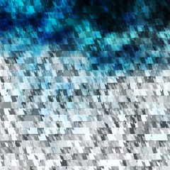 Light BLUE vector background with lines, triangles.