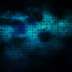 Dark BLUE vector template with rectangles.