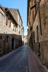 Fototapeta na wymiar Tarquinia, Italy: historic city