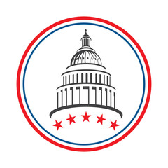 Capitol Building Logo, Capital Logo