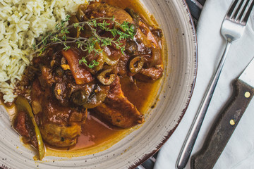 Chicken Cacciatore