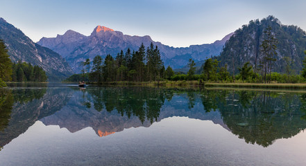 Obraz na płótnie Canvas lake in the mountains 06