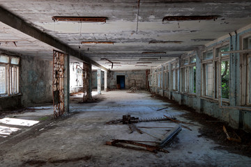 Fototapeta na wymiar Chernobyl Exclusion Zone / Pripyat