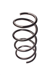Car springs on a white background, isolated.
