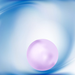 Abstract vector pearl background Blue wave background eps10
