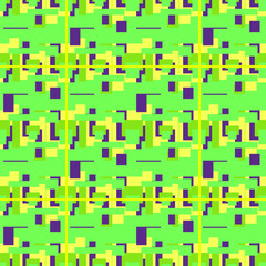 Obraz premium seamless pattern of rectangular color shapes 