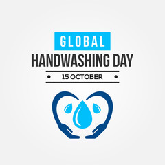 Global Handwashing Day Vector Design Template