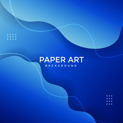 Abstract paper cut background. Colored layered vector 3d illustration. Vector design layout for  posters and background.