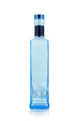 bottle with vodka