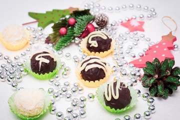 Christmas Chocolate Truffle Set