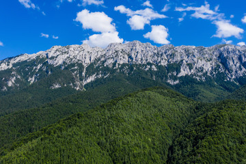 Brasov,  Romania. Piatra Craiului mountain.