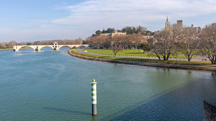 Avignon Rhone River