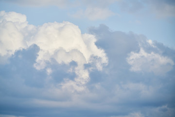 Beautiful clouds and beautiful sky