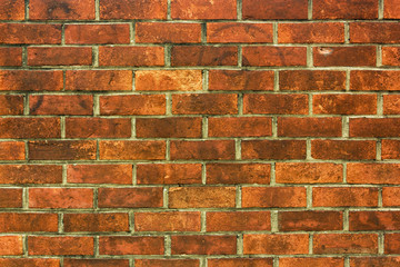 Old brick wall with beautiful patterns texture background