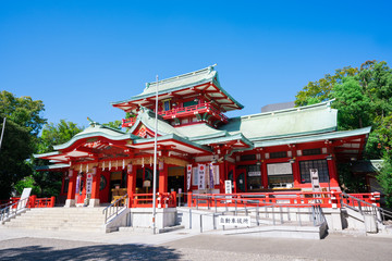 東京　富岡八幡宮の本殿