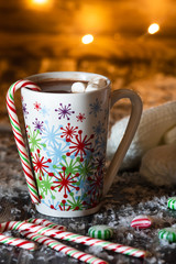 mug of hot chocolate